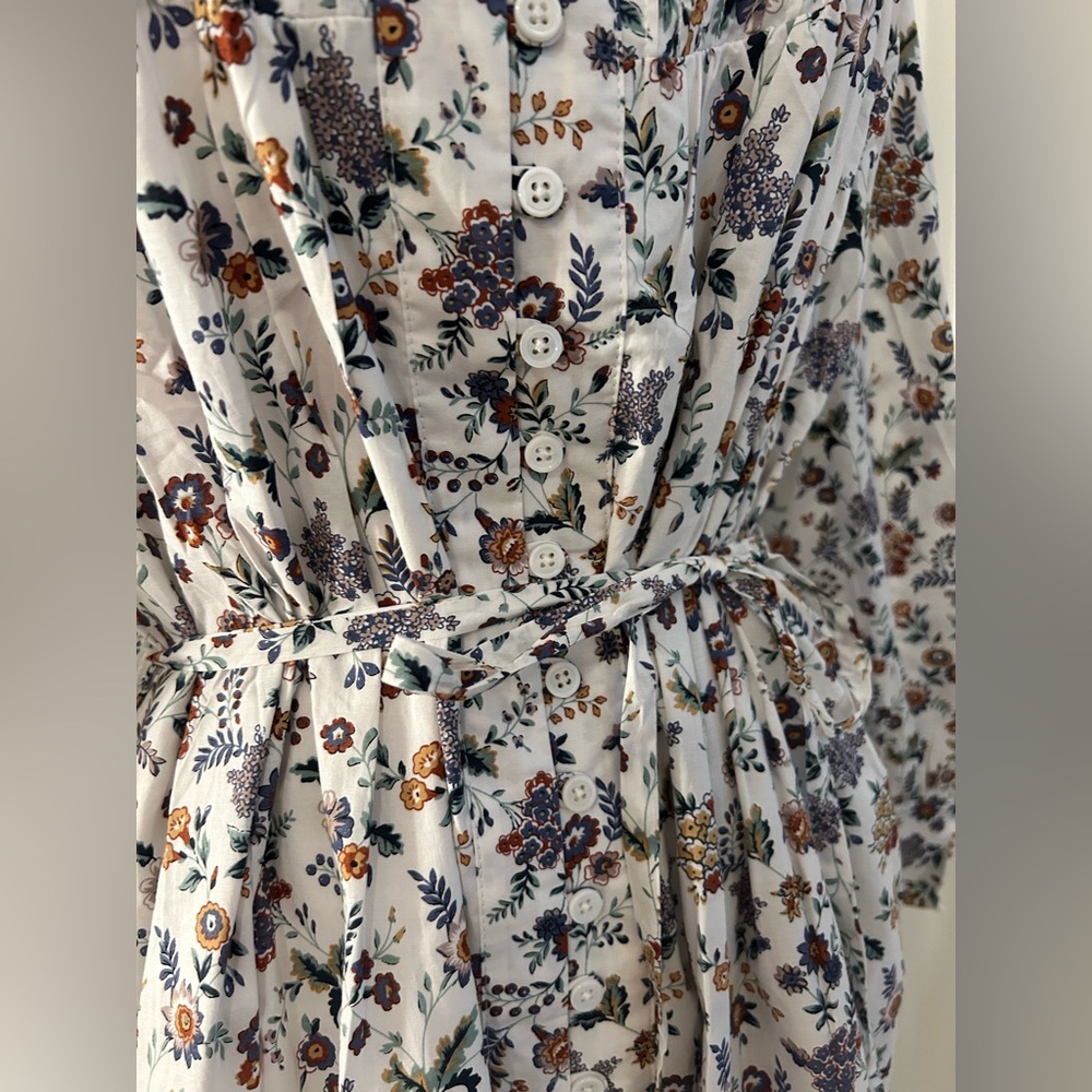 Anthropologie English Factory Long Sleeve Pintuck Smocked Dress NWT!* - Picture 13 of 16